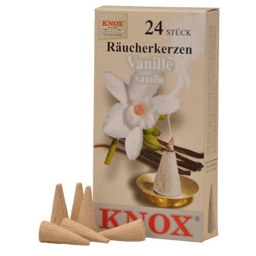 HUB-105-20 - Hubrig Volkskunst 'KNOX Candele Profumate - Vaniglia - Contenuto 24 pezzi' 2026