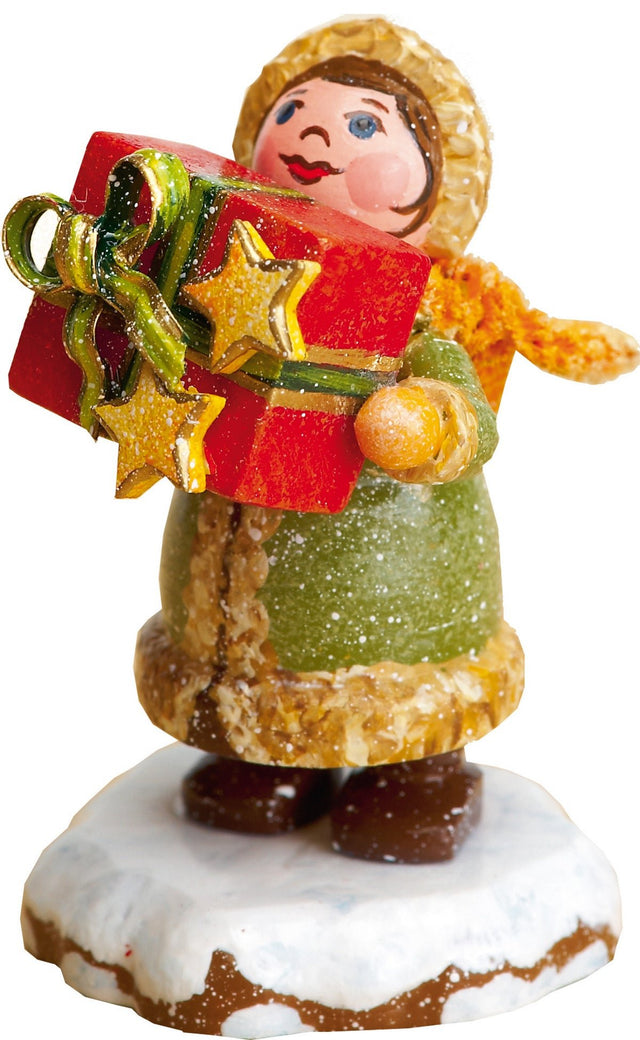 HUB - 110h0025 - Hubrig Volkskunst 'Winterkinder - Dankeschön 5cm'