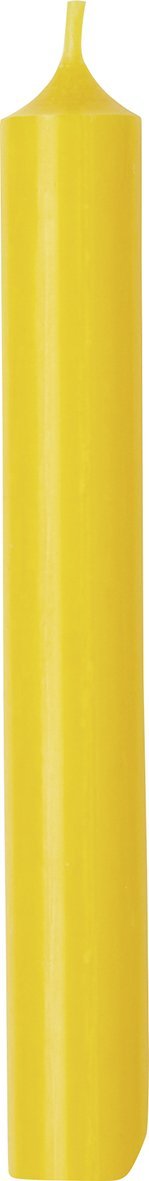 IHR - K131871 - Ihr, Taper candle, dark yellow, Ø 2.2 x 18 cm