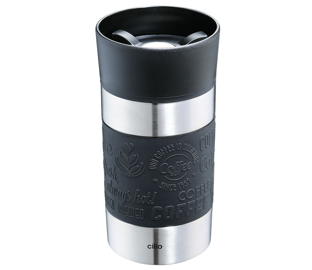 KPR - 546187 - Isolierbecher "Viaggio", Farbe schwarz, Inhalt 300ml