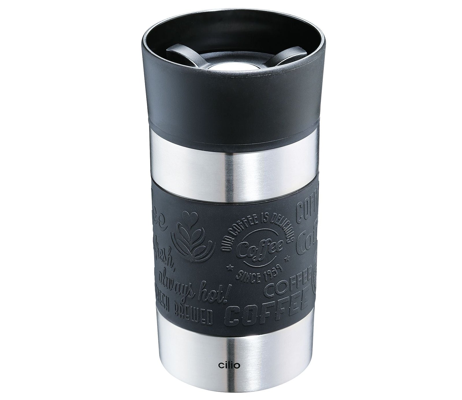 KPR - 546187 - Isolierbecher "Viaggio", Farbe schwarz, Inhalt 300ml
