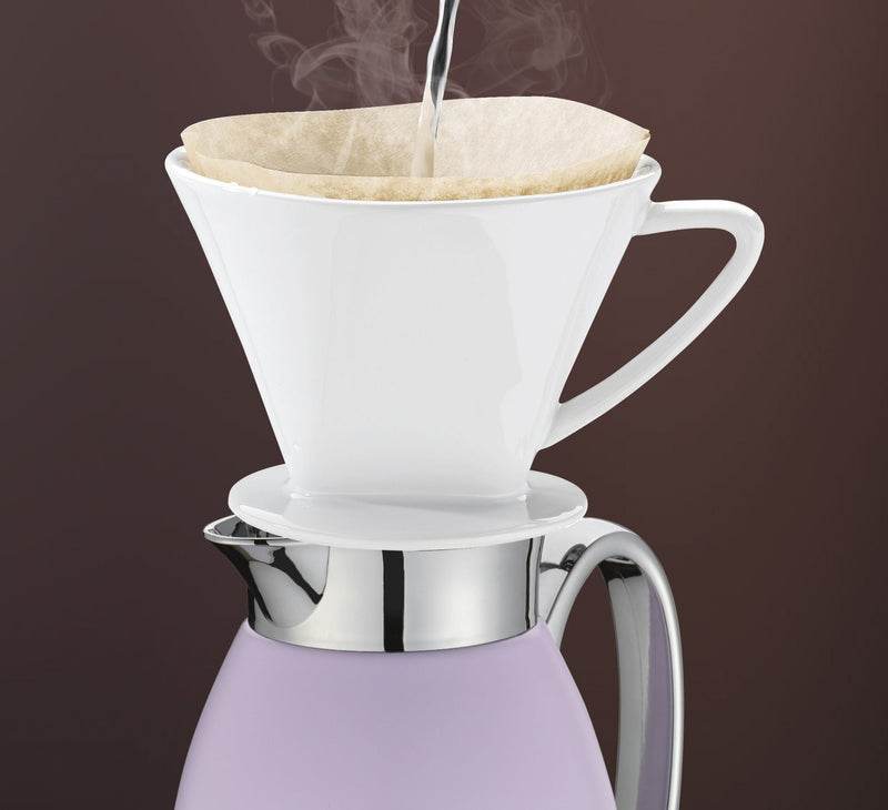 KPR - 544916 - Isolierkanne "Venezia", Farbe flieder matt, Inhalt 1,0l