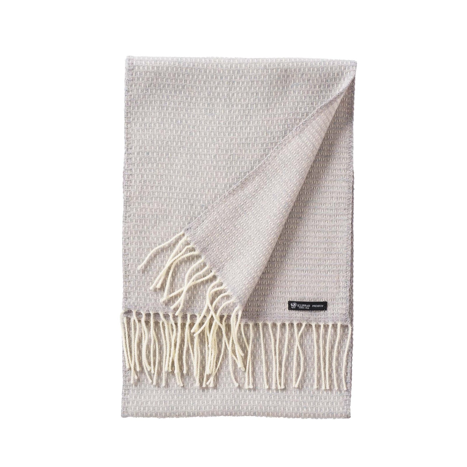 KLI - 231905 - KLIPPAN, Sjaal, 25% gerecycled merinowol en 75% merino - scheerwol, licht lavendel
