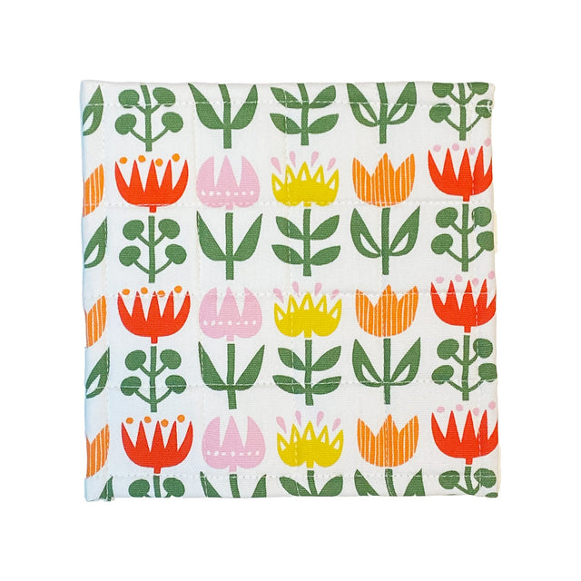 KLI-526001 - KLIPPAN - Topflappen "Tulip" Serie, gewebte Baumwolle, 20x20cm