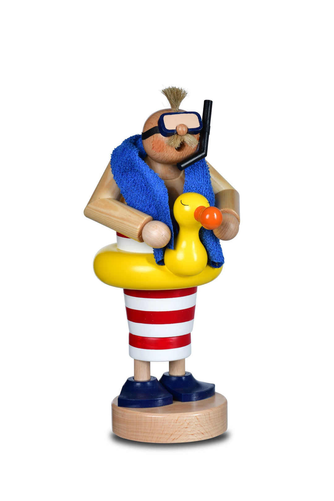 KWO - A21719 - KWO - Smoker Men Floater, Wood Art, 25cm - 2025