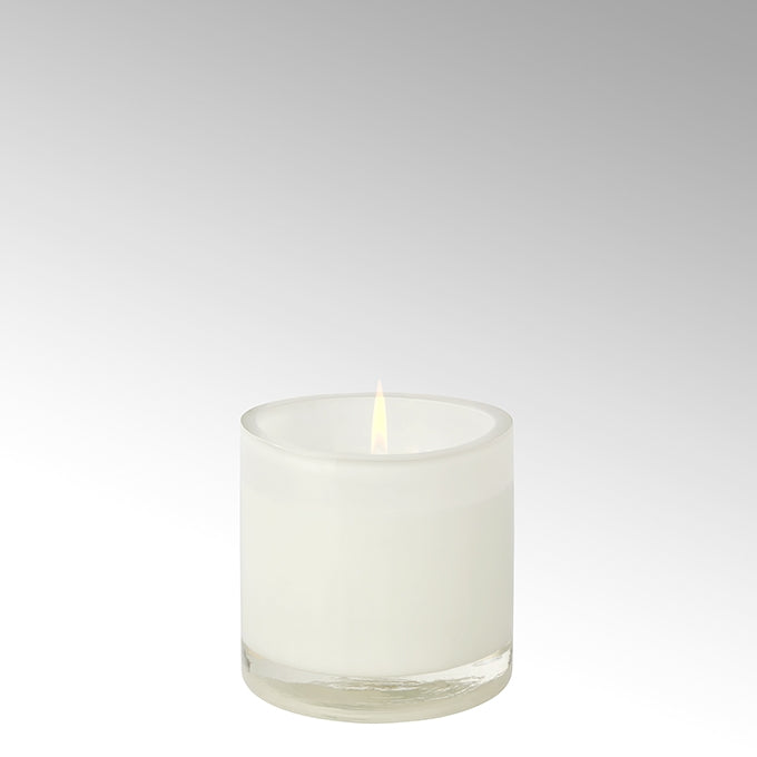 LAM - 38106 - Lambert - Duftkerze im Glas, weiß, mit Geschenkkarton 6,3x6,3cm, Duft &