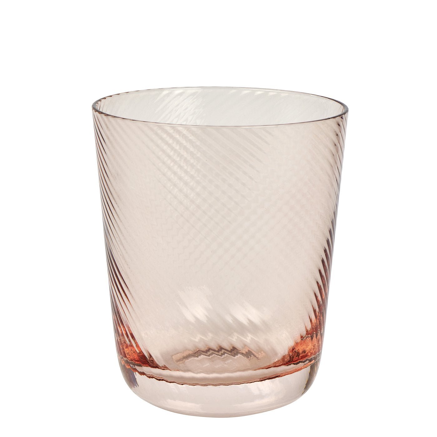 LAM - 10304 - Lambert - Copo de bebida de Corfu, copo de água, rosa claro, A 10 cm, D 8,5 cm