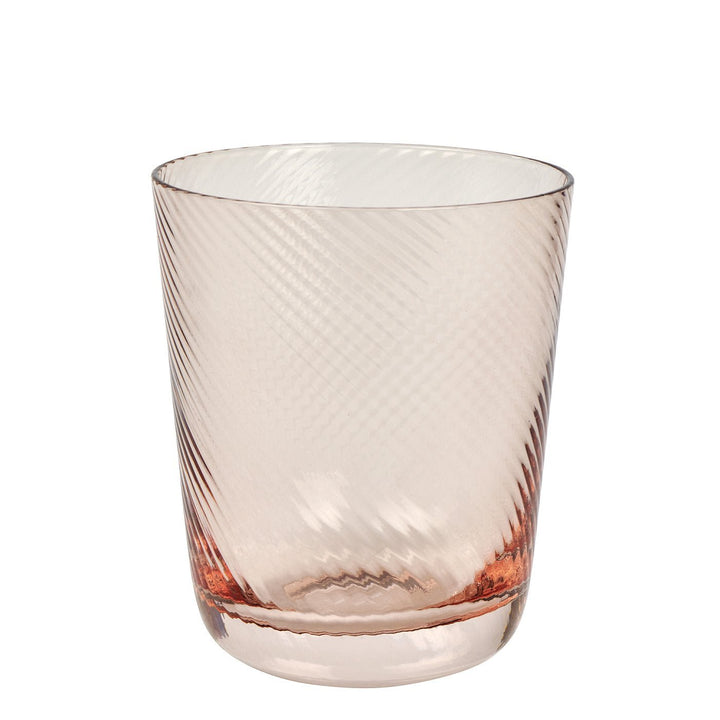 LAM - 10304 - Lambert - Copo de bebida de Corfu, copo de água, rosa claro, A 10 cm, D 8,5 cm