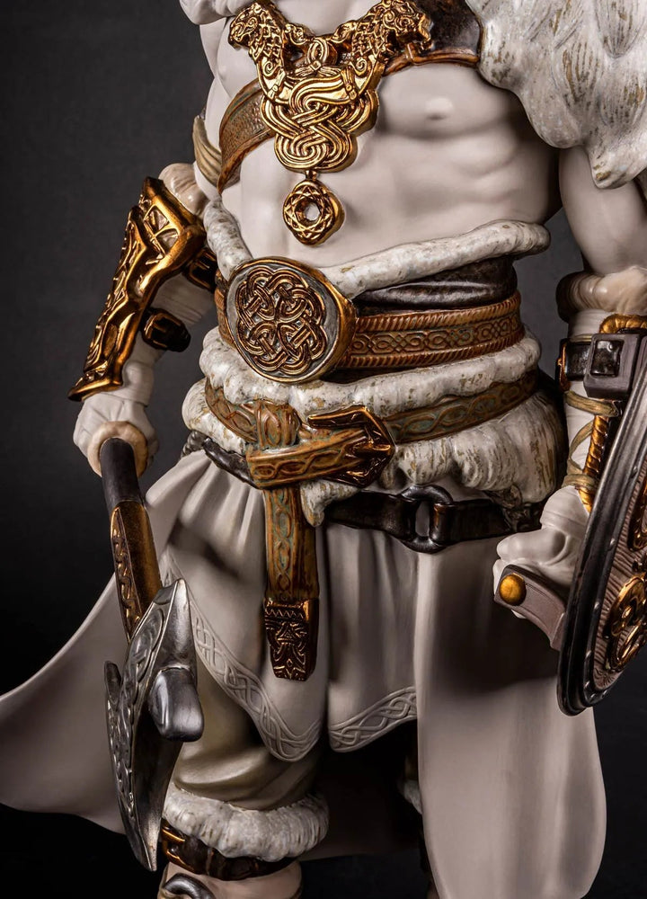 010 - 09028 - LLADRO® Figur Odin Skulptur 70cm - Base included - 01009028 - 2025