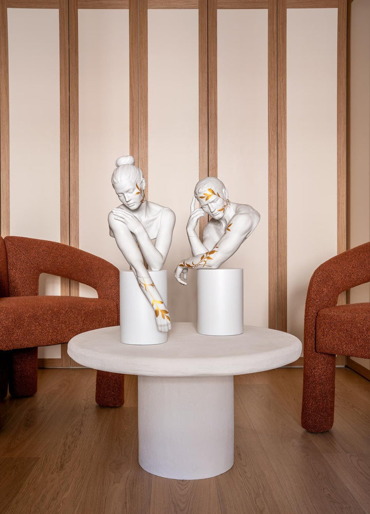 010-09809 - LLADRO® Figur Reflexionen der Natur – Skulptur „Him“, Weißgold, 51cm - 01009809 - 2026 (Kopie)