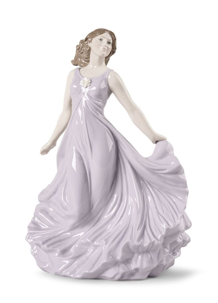 010-09806 - LLADRO® Figura Bailando en el Viento, Escultura, 33cm - 01009806 - Pieza Anual 2026