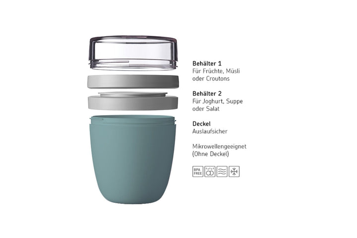 107648078700 - Lunchpot Ellipse Vivid mauve, Mepal, 500 + 200ml