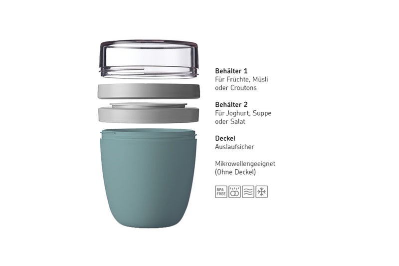 107648078700 - Lunchpot Ellipse Vivid mauve, Mepal, 500 + 200ml