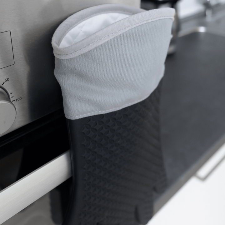LUR-00070094 - LURCH, 5 - Finger Silikon - Backhandschuh GRIP für Sicherheit beim Kochen &amp; Backen