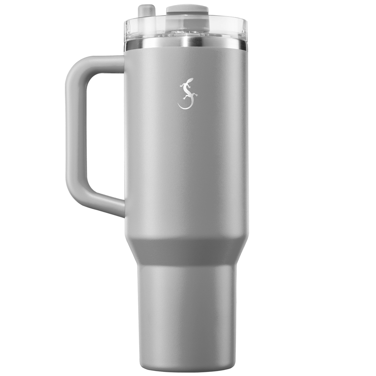LUR - 00240878 - LURCH Isolierbecher Big Cup 1,2l mit ausfahrbarem Trinkhalm Jura Grey