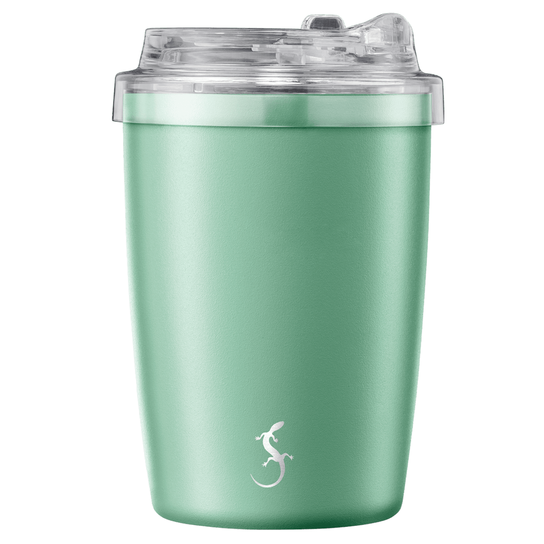 LUR - 00270984 - Lurch Isolierbecher Coffee - To - Go 0,3l mit Pulverbeschichtung, Dark Salvia