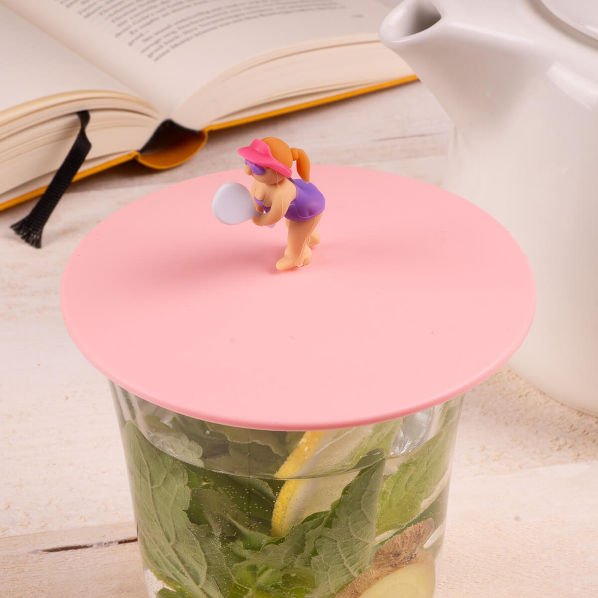 LUR-00211833 - LURCH Mein Deckel Beach Friends Tina Tennis - 10,5cm