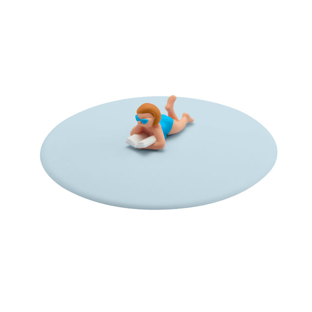 LUR - 00210848 - LURCH Mein Deckel Beach Girls Berta Buch Ø10,5cm Silikon