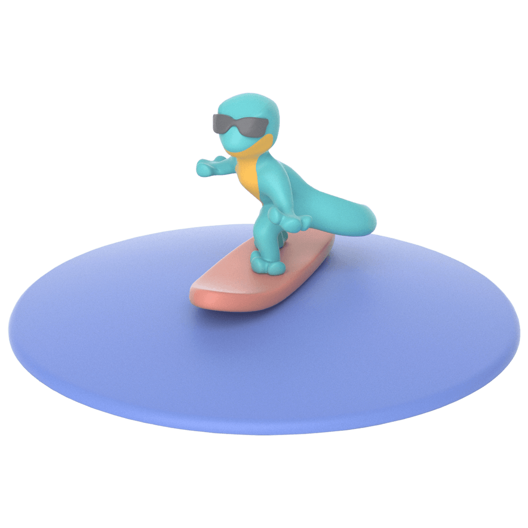 LUR-00211837 - LURCH Mein Deckel Leisure Lurch Sunny Surfer - 10,5cm