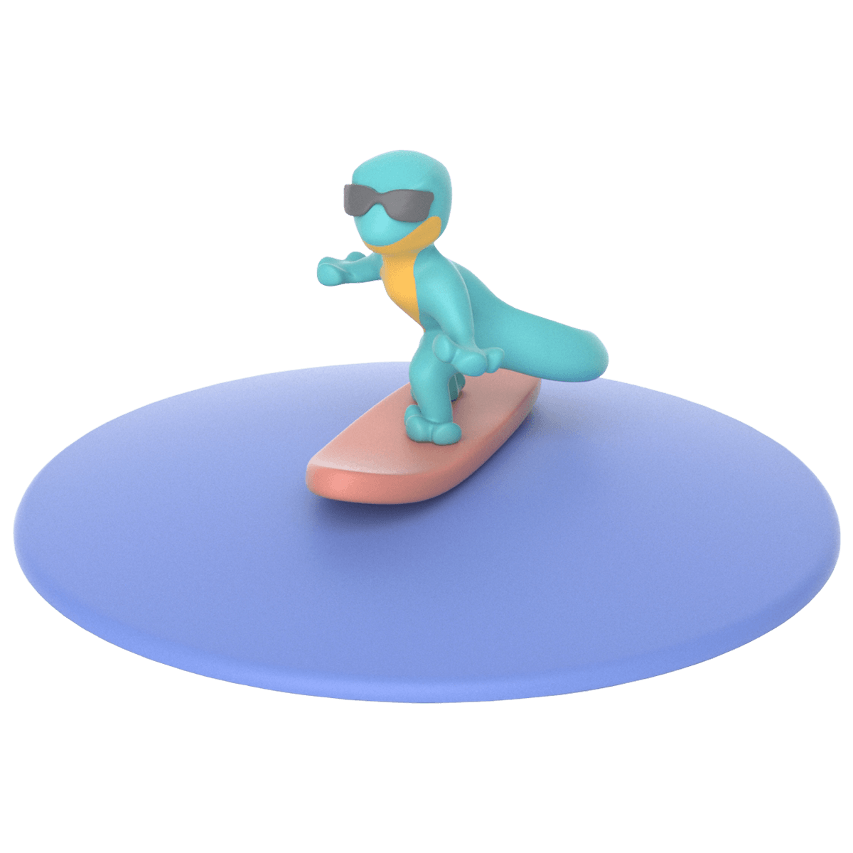 LUR-00211837 - LURCH Mein Deckel Leisure Lurch Sunny Surfer - 10,5cm