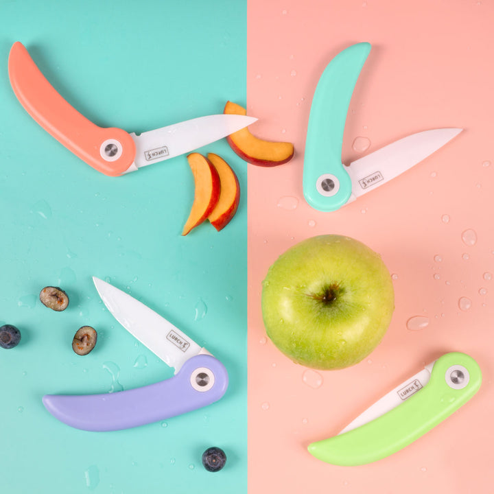 LURCH, Picknick-Messer, light green