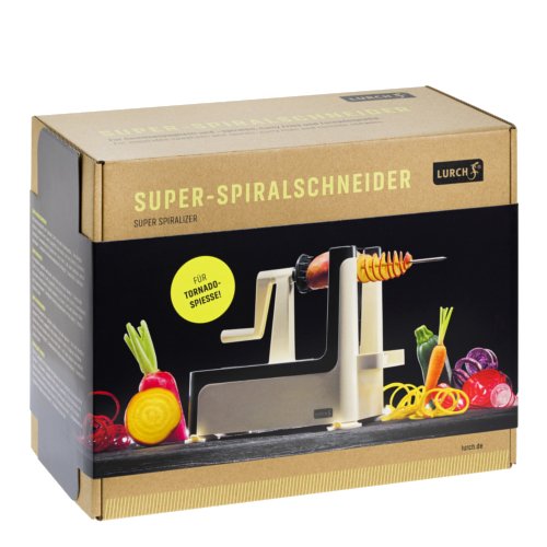 L00010301 - Lurch, 'Super - Spiralschneider' inkl. 2 Edelstahl - und 20 Holzspießen