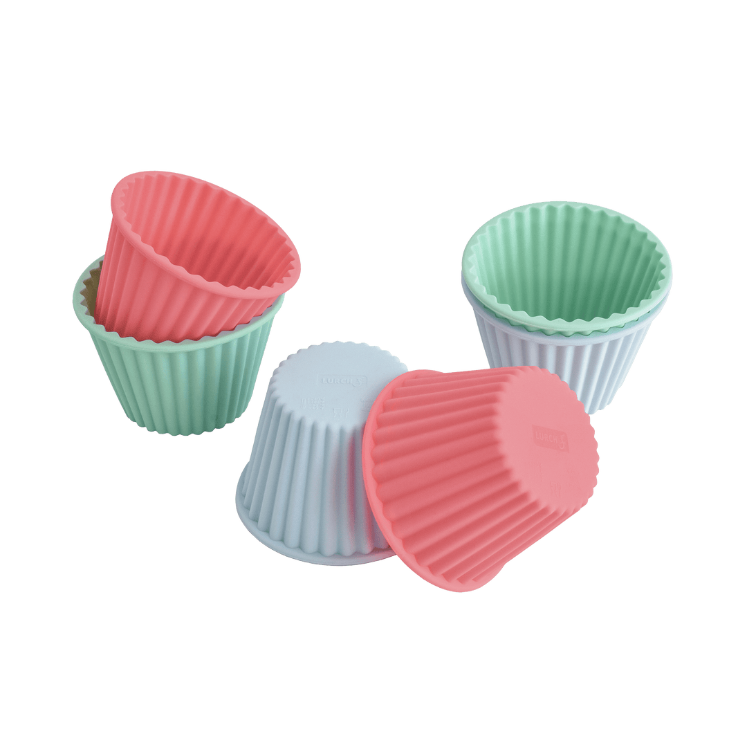 LUR-00083025 - LURCH XXL Muffin Backformen 6er Set für große Muffins und Kuchen