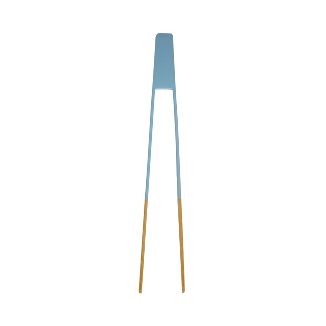 PEB-NBA284 - pebbly - Zange aus Bambus 'cadet blue' – nicht magnetisch 24cm