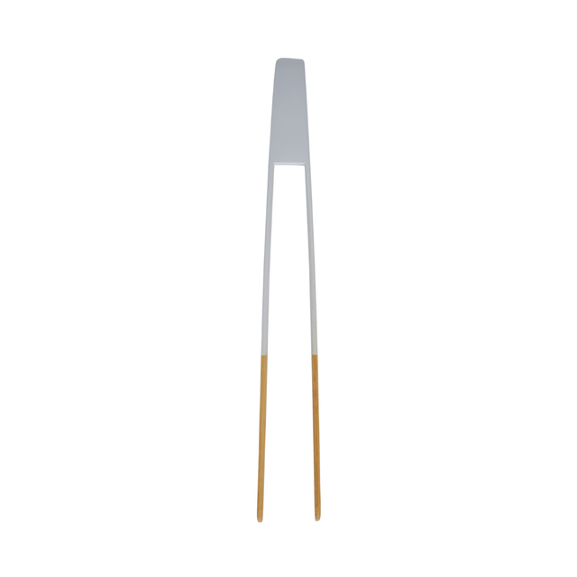 PEB-NBA283 - pebbly - Zange aus Bambus 'Pale Grey' – nicht magnetisch 24cm