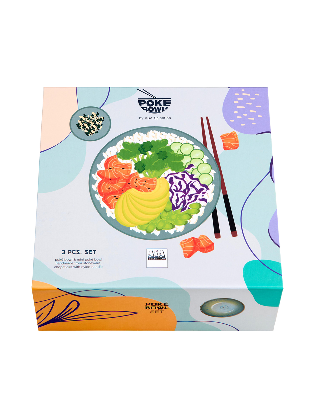 Asa, Poké Bowl Set, tamari in Geschenkkarton