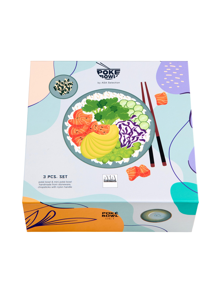 Asa, Poké Bowl Set, tamari in Geschenkkarton