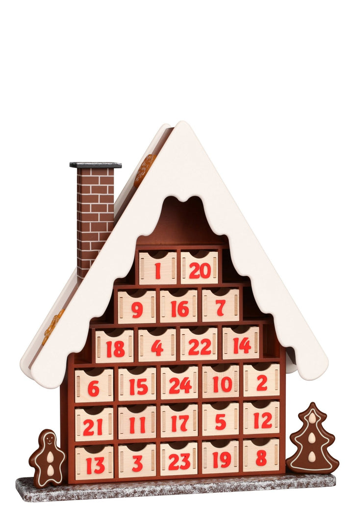 ULB-120000 - Räucher - Adventskalender, Adventskalender, Ulbricht - 46cm&