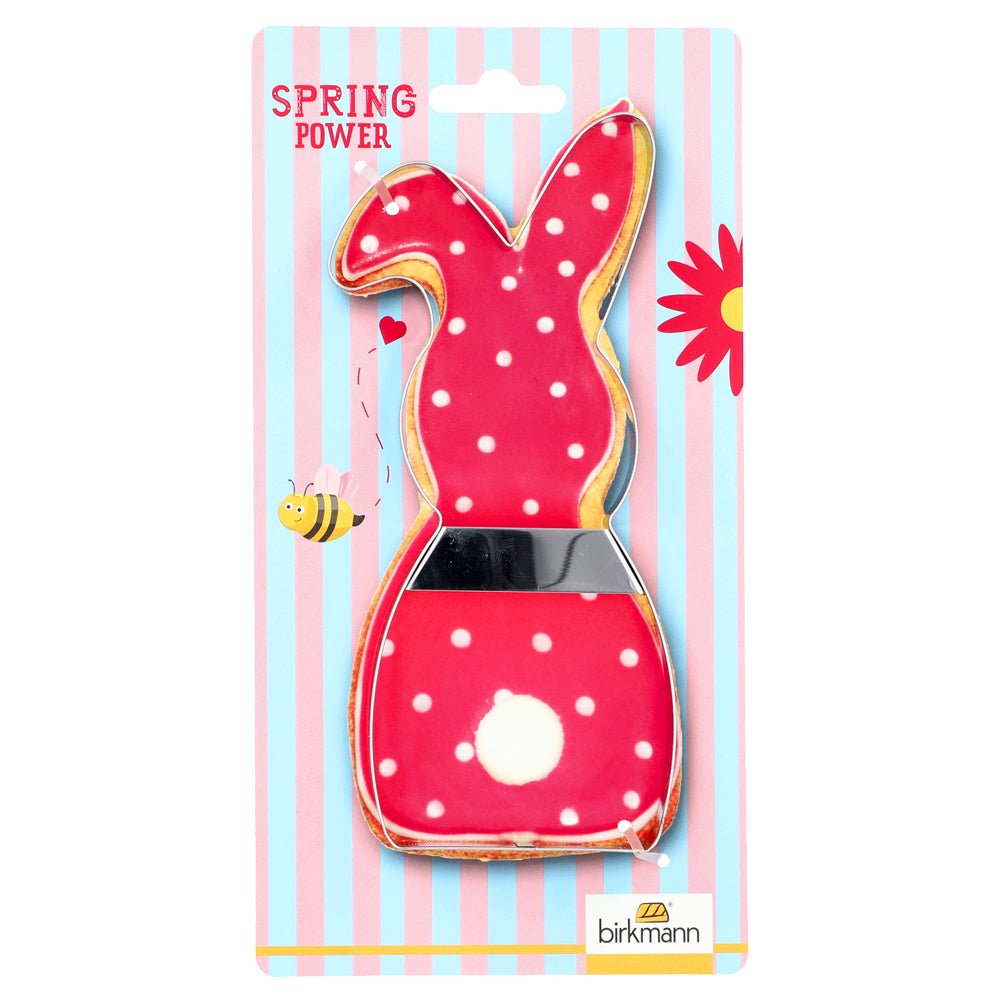 BIR-153486 - RBV Birkmann, Ausstecher auf Cardbord, XXL - Hase Schlappohr, 17cm