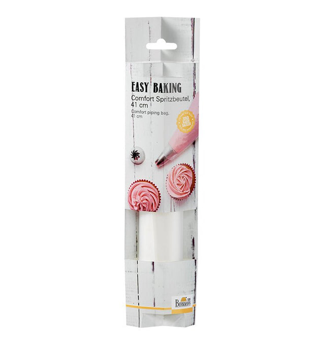 BIR-410824 - RBV Birkmann, Bolsas de manga pastelera desechables, 41 cm, 20 piezas en rollo, aprox. 1000 ml