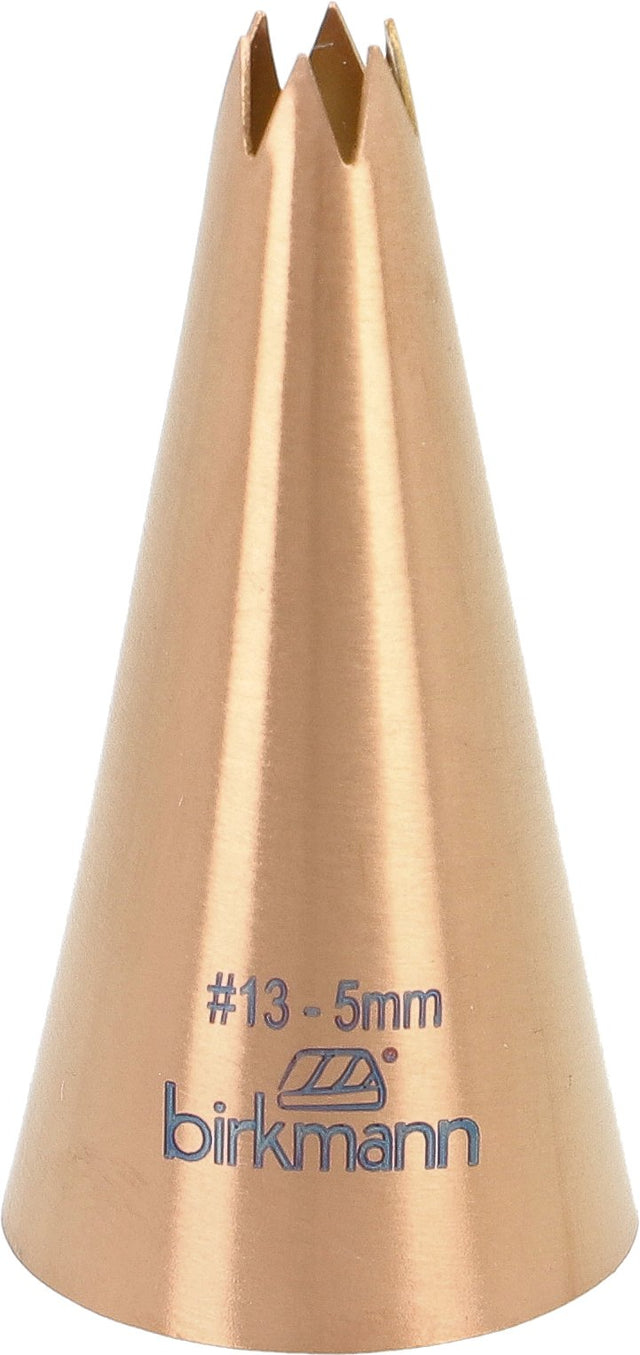 BIR - 409088 - RBV Birkmann, Sterntülle Nr. 13, D5mm, Kupferfarben, Edelstahl
