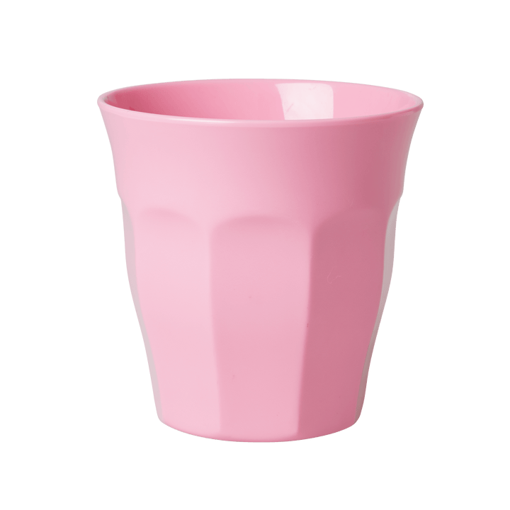 ri - MELCU - II - Rice, Melamine Becher dunkel Pink, 250 ml