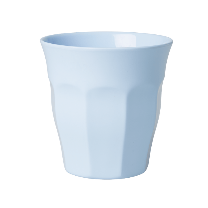 ri - MELCU - B - Rice, Melamine Cup in hellblau, 250 ml