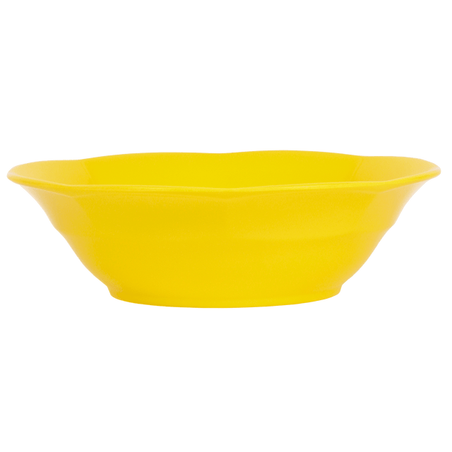 ri - MEGSB - Y - rice, Melamine Suppeschüssel gelb, 400ml