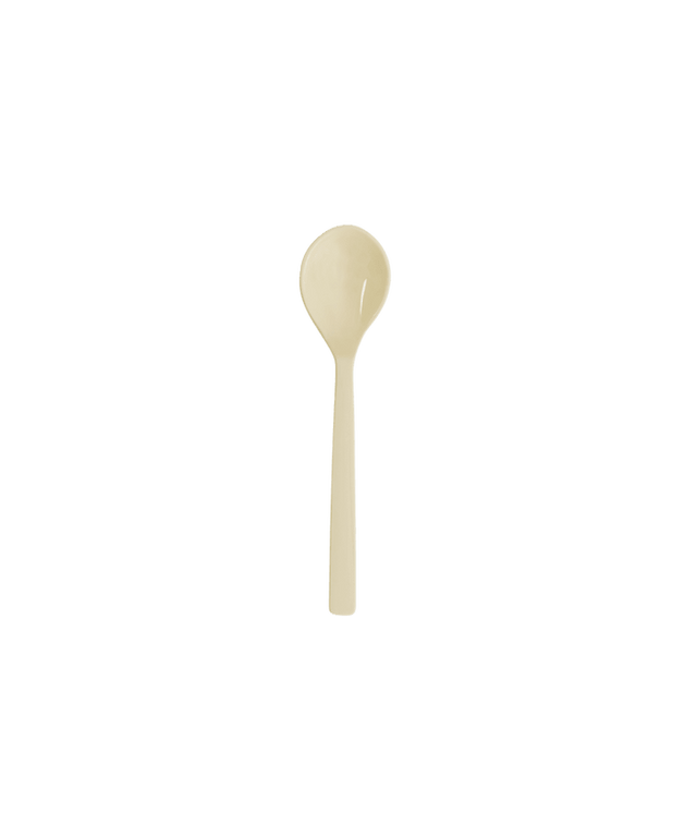 RI-MESPO-6ZSSS26CR - Rice - Melamine Tea Spoon Gloriously Gifted in creme Farbe