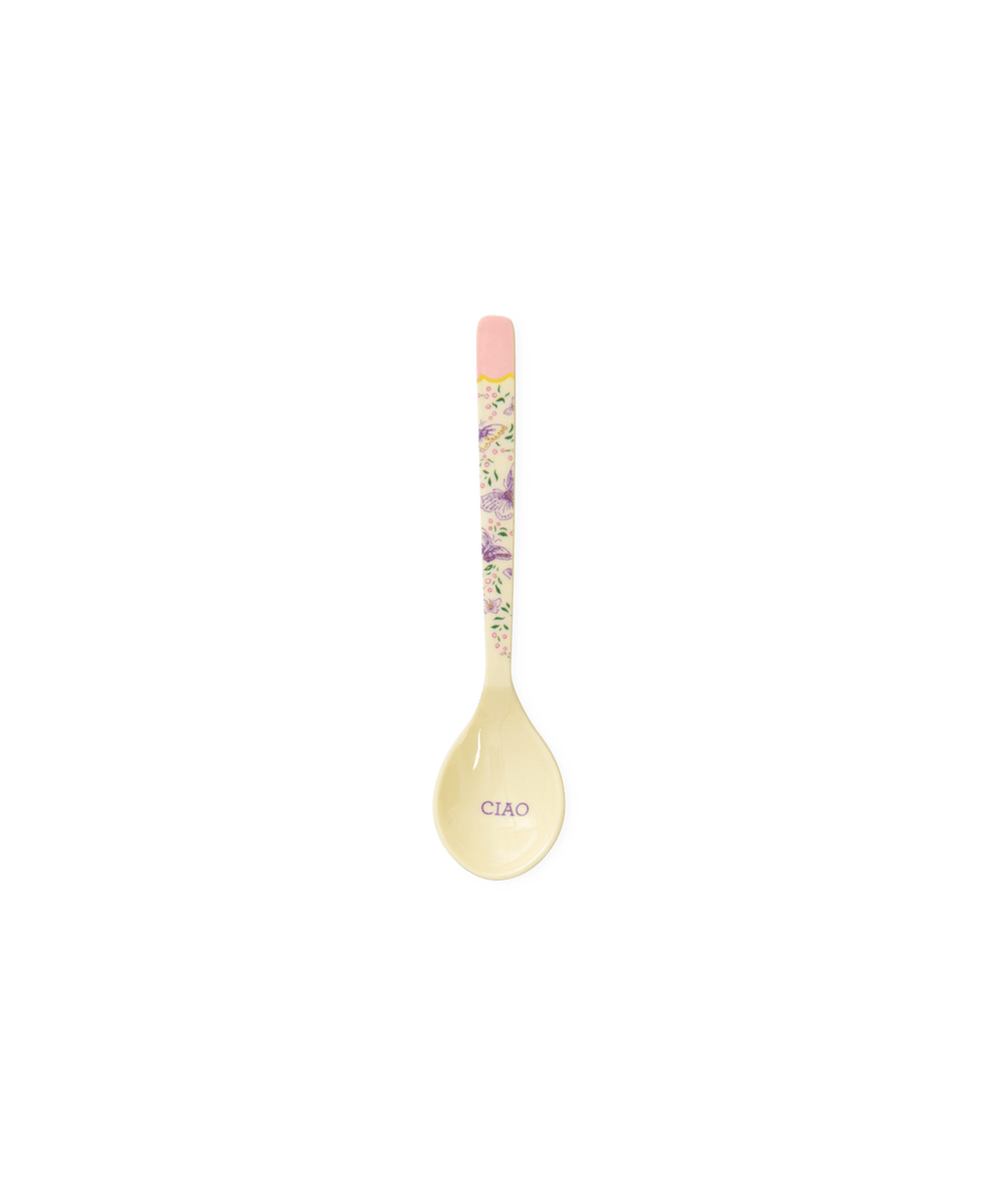 ri-MELSP-SSS26XCPSYWI - rice - Teelöffel - Crème - Ciao Spread Your Wings Print