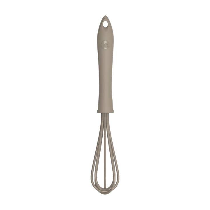 KOBL - 22933.12 - Schneebesen 19cm, KochBlume, Silikon, Edelstahl, Kunststoff, taupe