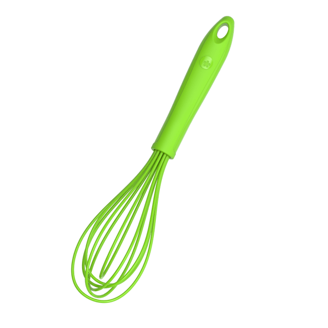 KOBL - 22931.02 - Schneebesen 28cm, KochBlume, Silikon, Edelstahl, Kunststoff, limette