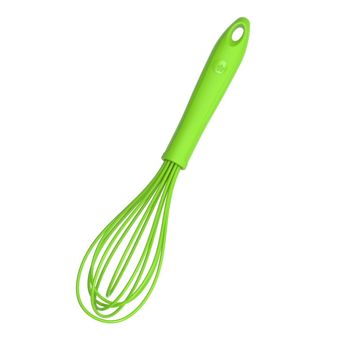 KOBL - 22931.02 - Schneebesen 28cm, KochBlume, Silikon, Edelstahl, Kunststoff, limette
