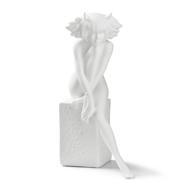 67900871 - Spring Copenhague - Figurine en porcelaine 'Signe du zodiaque Taureau, féminin'