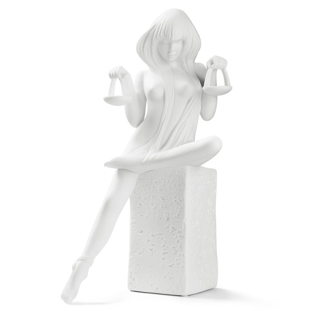 67900921 - Spring Copenhague - Figura de porcelana 'Signo zodiacal Libra, femenino'