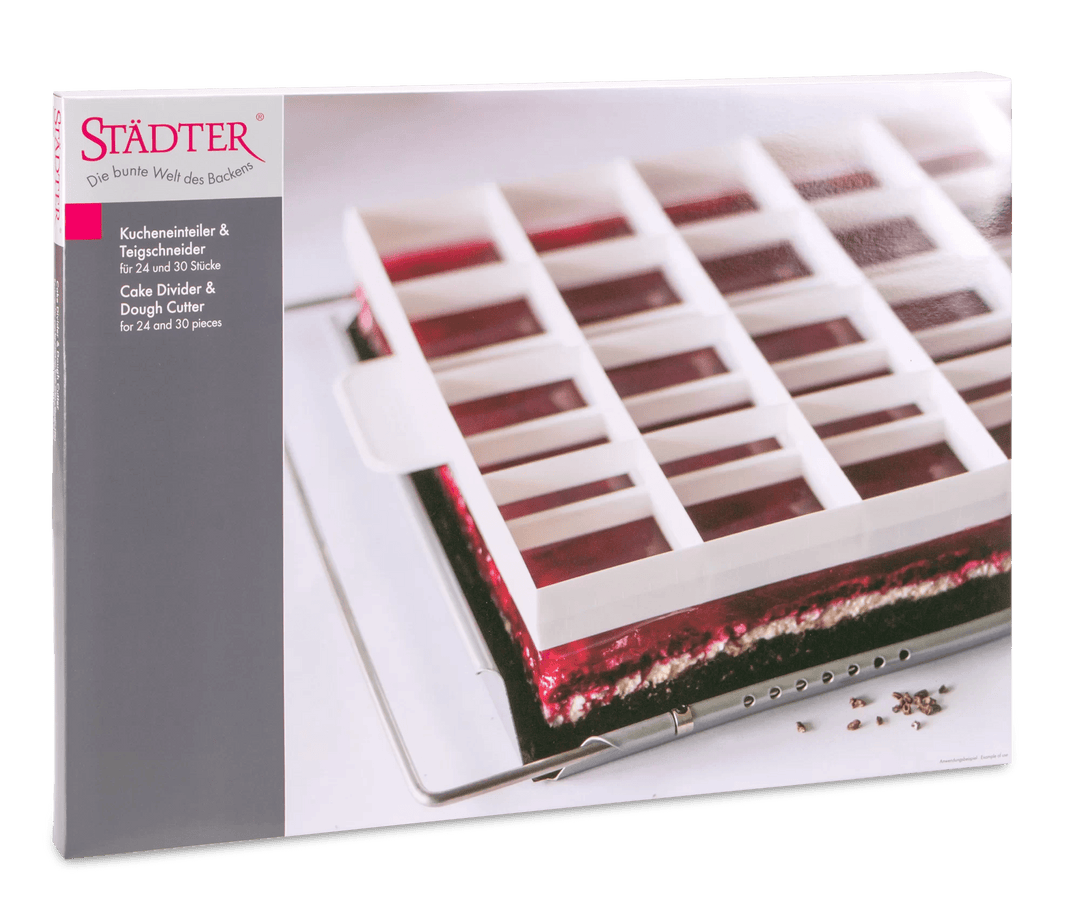 STA-498044 - Städter, Kucheneinteiler &amp; Teigschneider für 24 oder 30 Stücke