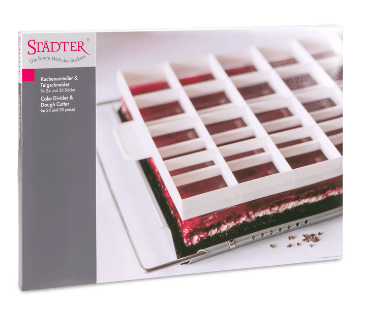 STA-498044 - Städter, Kucheneinteiler &amp; Teigschneider für 24 oder 30 Stücke