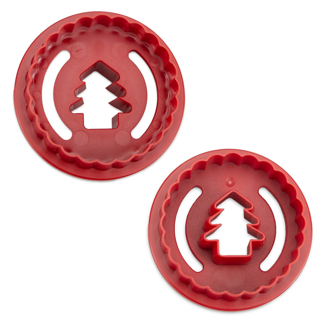 ST - 954114 - Städter, Linzer - Ausstecher Tannenbaum gewellt, doppelseitig