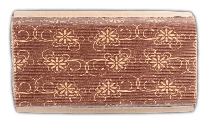 ST - 903807 - Städter, Papier - Backform Kastenform 4 Stück, Farbe braun, 18 x 9cm / H3,5cm