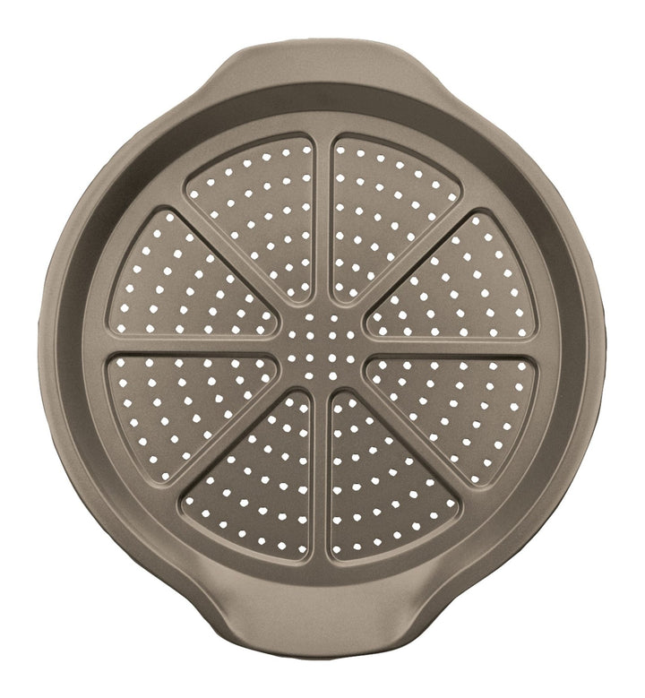 ST - 587625 - Städter we love baking Pizza &amp; Pommes - Blech mit Spezial - Lochung Metall